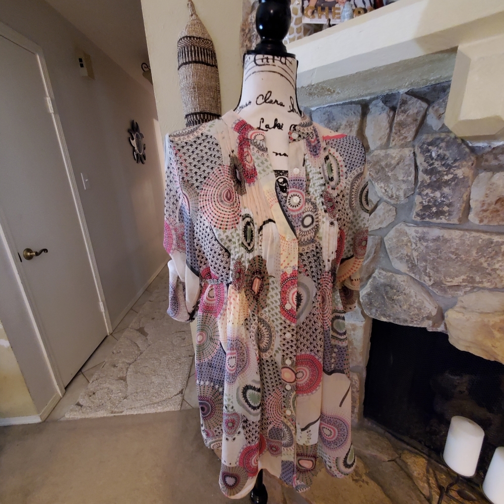 AMERICAN RAG BUTTON DOWN BLOUSE